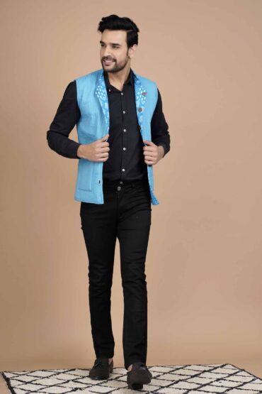 Reversible Quilted Cotton Men's Jackets